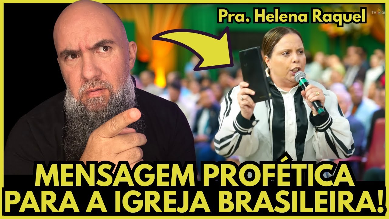DEUS BRADOU À IGREJA BRASILEIRA || HELENA RAQUEL NOS GIDEOES 2025 || WAGNÃO