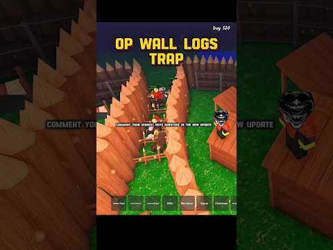 WALL LOG FORTRESS on 99 nights in the forest