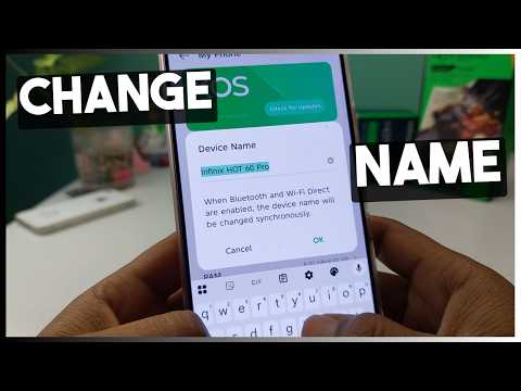 How To Change Device Name On infinix Phone's