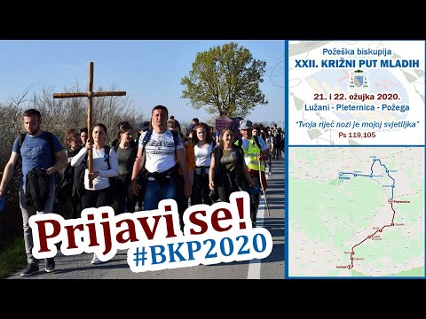 Poziv na Biskupijski križni put mladih 2020.