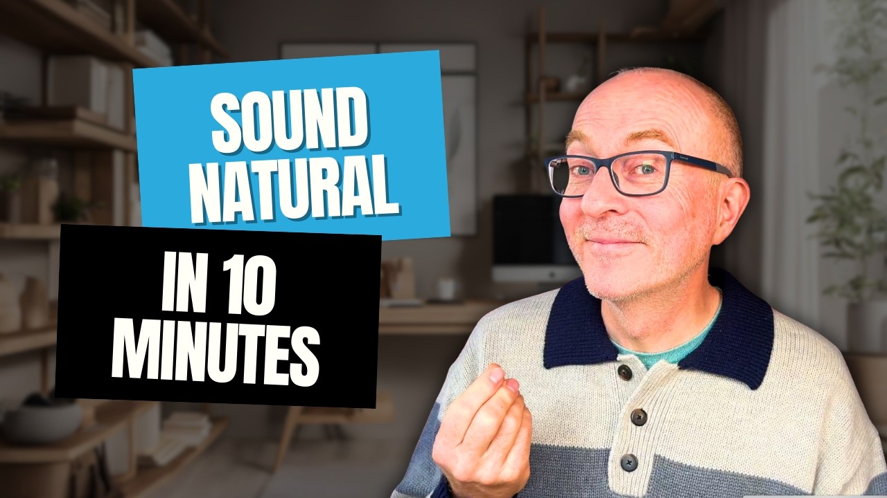 Why Your English Sounds Flat — Fix Your Intonation in 10 Minutes