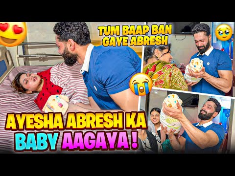 Ayesha Abresh Ka Baby Aagaya 😭| Delivery Hogayi ❤️ | Fokats | Abresh & Zeeshan