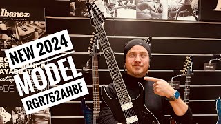 Video thumbnail for New for 2024 Ibanez the RGR752AHBF by Remy Hansen