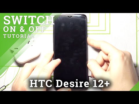 How to Switch On HTC Desire 20+ - Power On HTC Device