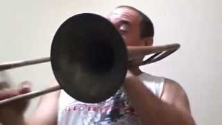 My Funny Valentine - Richard Rogers (Testando um trombone Super Moura Antigo)