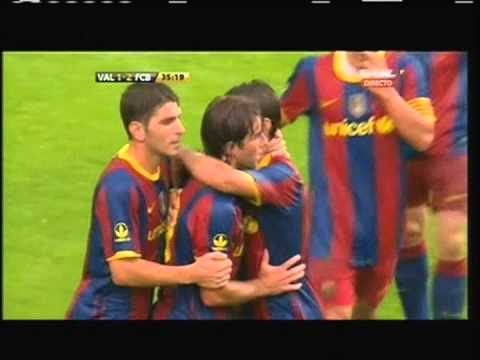 2010 (July 29) Valerenga (Norway) 2-Barcelona (Spain) 4 (Friendly)