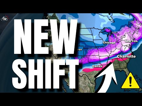 This WINTER STORM Just SHIFTED To MASSIVE Totals