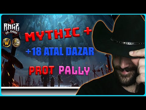Mythic +18 Atal Dazar | World Of Warcraft BFA 8.3 M+ Keys | Protection Paladin