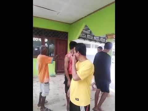 Detik-detik Masjid Nurul Falah Roboh