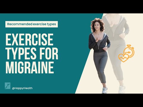 Recommended exercise for migraine: Which types of exercise prevent migraine
