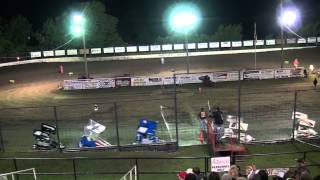 preview picture of video 'Port City Raceway Jr. Sprint Feature 5-12-12'