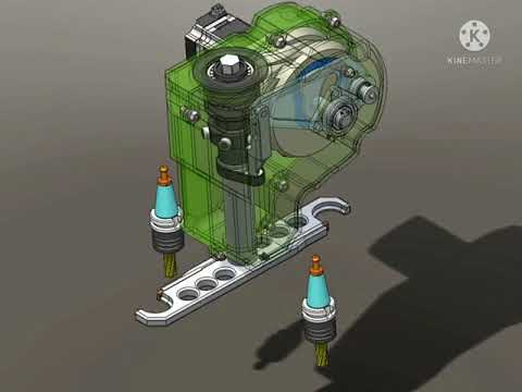 vmc, automatic, tool, changer, solid ,works