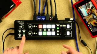 Video thumbnail for Roland V-1HD Video Switcher: In Depth by DVE Store