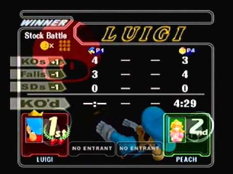 BluEG(Luigi) vs Moltov(Peach) Smashfest Tourney 2/14
