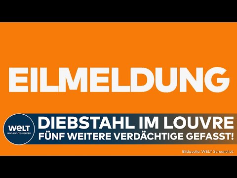 PARIS: Nach Diebstahl im Louvre! Polizei fasst fünf weitere Verdächtige in Frankreich