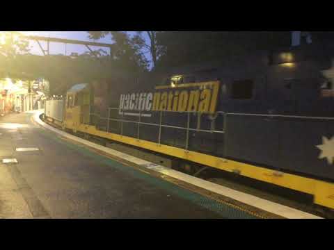 Steel train with NR121 9315 9319 8254 and NR66