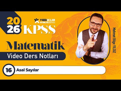 16 - Asal Sayılar - Mehmet Bilge YILDIZ