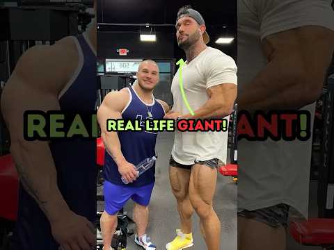 He Makes Everyone Look SMALL! #shorts #bodybuilding