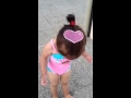 Bella With Dora On Tummy