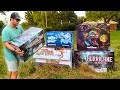 MOST INSANE BACKYARD FIREWORK Show EVER