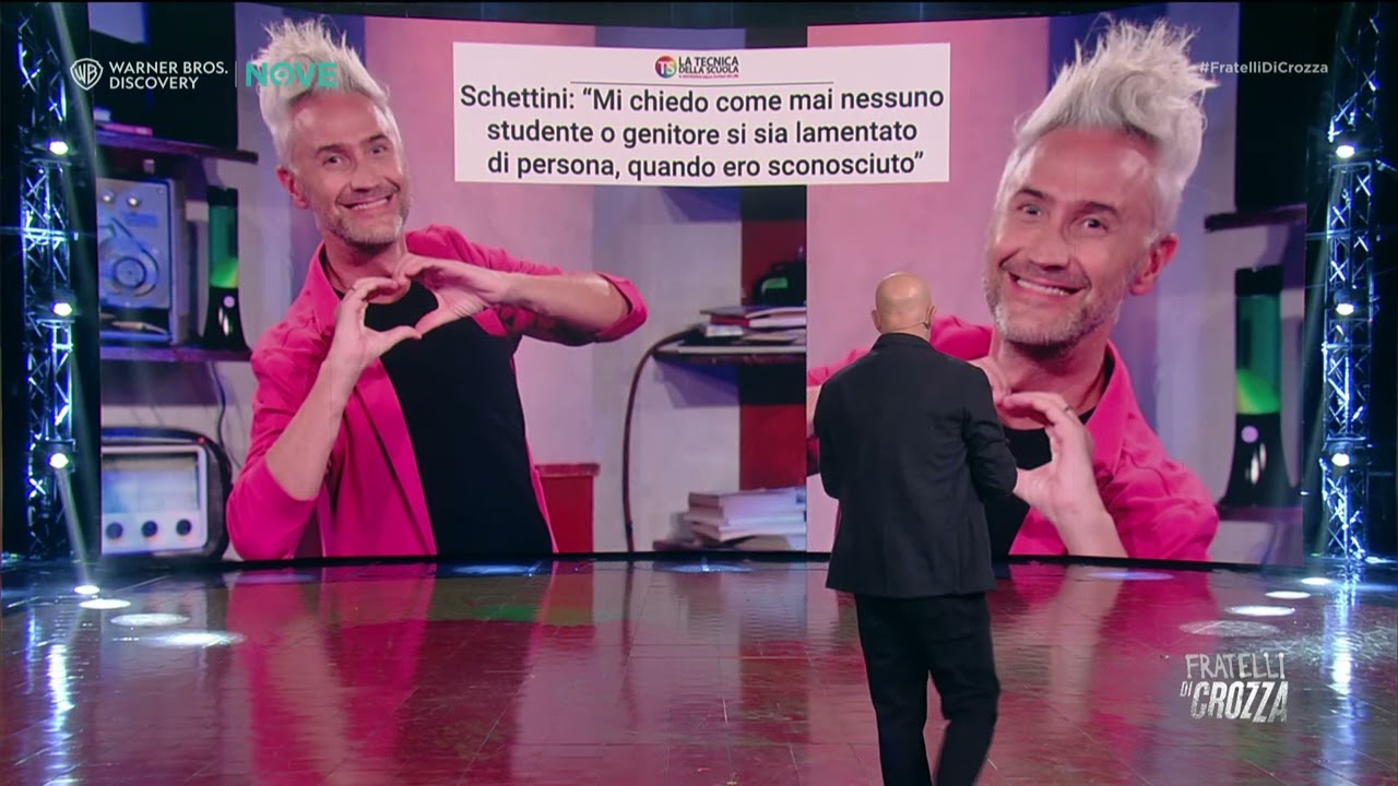 Crozza "Dopo l'italiano di Urso ho bisogno della fisica di Schettini" | Fratelli di Crozza