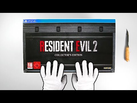 Resident Evil 2 Remake Collector's Edition Unboxing / Review (Limited European Version)