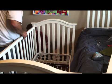 Baby Crib Assembly (Time-lapse)