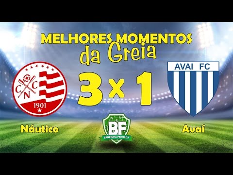 Náutico 3 x 1 Avaí | Brasileirão B 2016