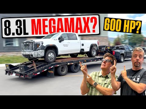 Ausspioniert! Testet GM tatsächlich einen neuen 8,3-Liter-Megamax-Diesel für Silverado und Sierra...