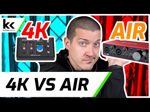 SSL2 4K Mode vs Scarlett 2i2 AIR Mode