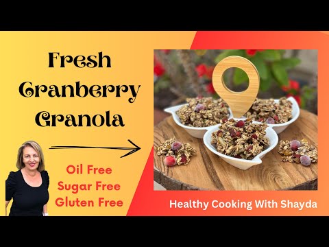 Fresh Cranberry Granola