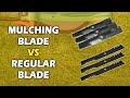 Mulching Blade vs Regular Blade: A Comprehensive Comparison (Which Reigns Supreme?)
