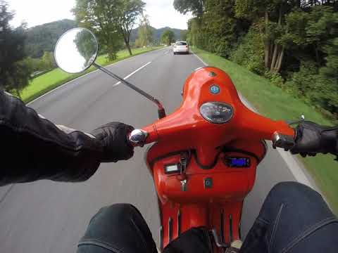 Vespa Quattrini M260, SBoxIII+, Keihin PWK 35, HP4+GP One CNC Kranz, Tassinari Vforce 4, King 64