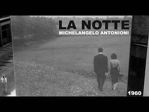 1961 Die Nacht (La Notte) M. Antonioni / Mastroianni / Moreau [HD]