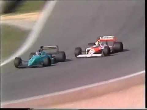 F1 GP Portugal 1988 Ivan Capelli vs Ayrton Senna