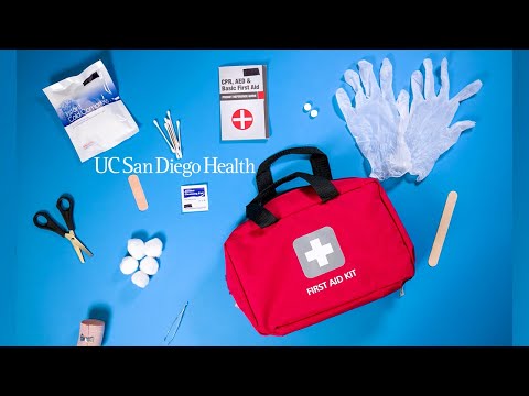 What Should be in a First Aid Kit?
