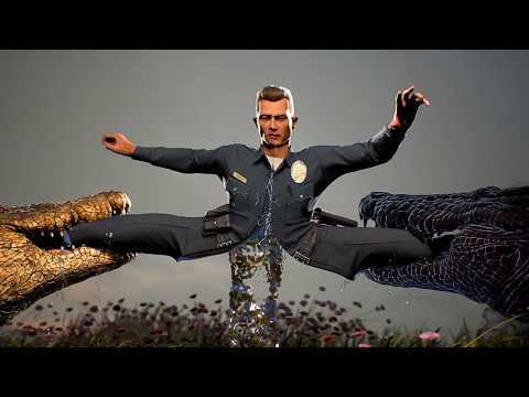 MK1 - All Animalities on T-1000