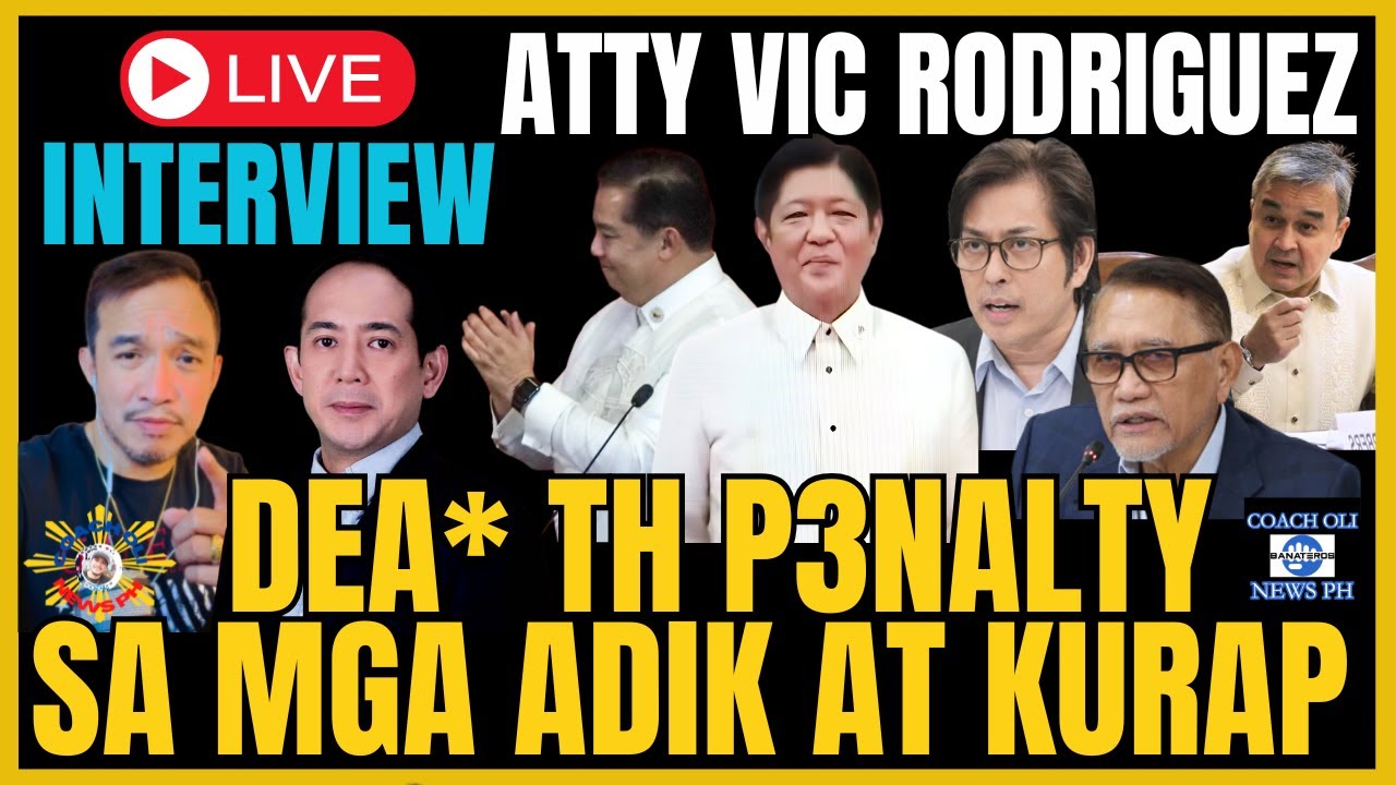 LIVE WITH ATTY VIC RODRIGUEZ! MAY PANIBA60N6 PASAB06?!