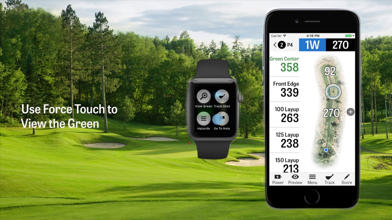 Apple Watch отслеживают расстояние в гольфе?