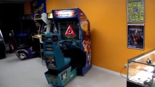 Midway's Hydrothunder Arcade Game!  Classic Boat Racing Madness!  Gameplay, Artwork