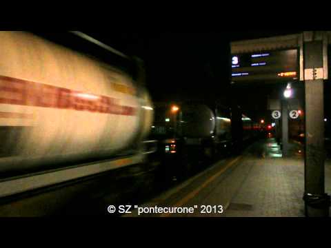 MORTARA...TRENI MERCI NOTTURNI (seconda parte - 06/03/2013)