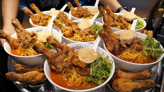 We give you free chicken!! Unique foods topped with chicken - Top 3 / Korean street food