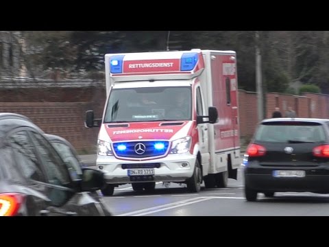 KdoW RDKD folgt RTW Rettungswache Heimbach