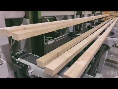 Ströhlaholz: Produktion von KVH ohne Keilzinkung auf einer Hobelmaschine