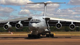 PAKISTAN AIRFORCE IL-78 ARRIVAL WITH 2 JF-17 FIGHTERS - RIAT ARRIVALS DAY WEDNESDAY 2025