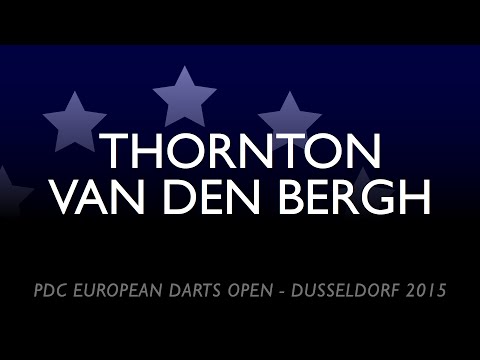 PDC European Tour: Düsseldorf | Thornton vs van den Bergh | 2nd round