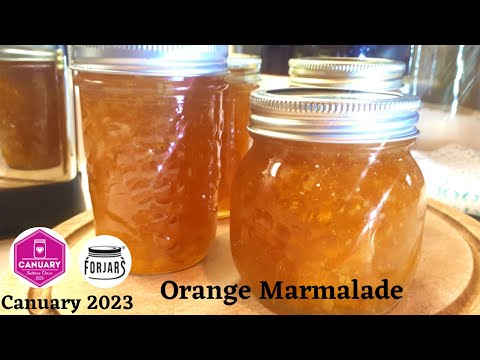 How to Make Orange Marmalade (with pectin~Hot Water Bath Canning Method) "Canuary" 2023
