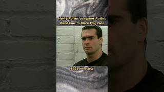 Henry Rollins: Rollins Band brings a different crowd than Black Flag #henryrollins #interview #punk