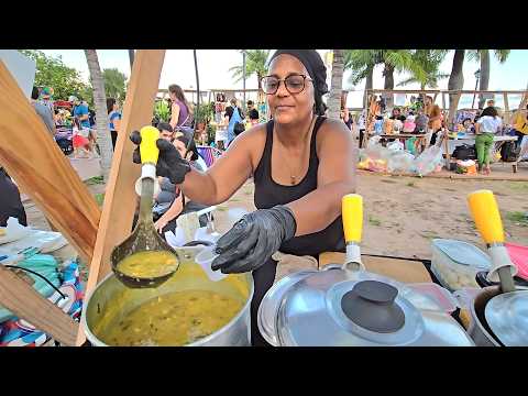 COMIDA DE RUA EM RECIFE GASTRONOMIA RUA DA AURORA 15 FEVEREIRO 2025 PERNAMBUCO BRAZIL