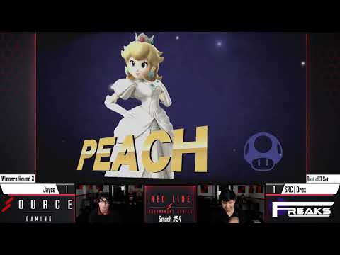 Red Line Smash 54 - Jayce (Marth) Vs. SRC | Orex (Peach)